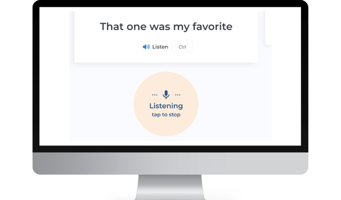 webapp training listening